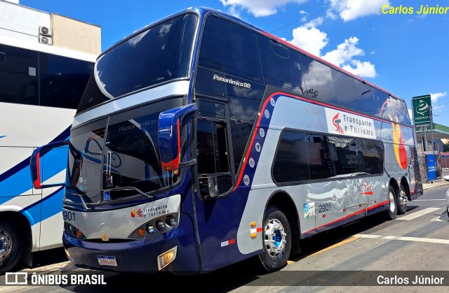 ST Transportes 2901 na cidade de Caldas Novas, Goiás, Brasil, por Carlos Júnior. Número da foto: #11838011.