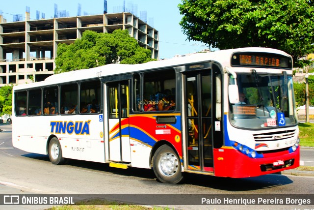 Transportadora Tinguá RJ 156.137 na cidade de Rio de Janeiro, Rio de Janeiro, Brasil, por Paulo Henrique Pereira Borges. Número da foto: #11839259.