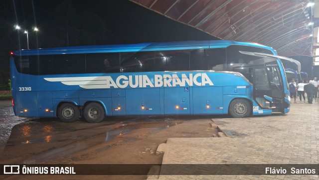 Viação Águia Branca 33310 na cidade de Divisa Alegre, Minas Gerais, Brasil, por Flávio  Santos. Número da foto: #11838086.