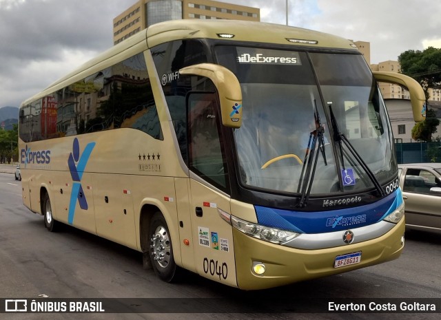 Express Transportes 0040 na cidade de Cariacica, Espírito Santo, Brasil, por Everton Costa Goltara. Número da foto: #11838512.