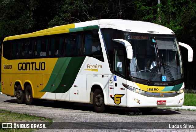 Empresa Gontijo de Transportes 18880 na cidade de Recife, Pernambuco, Brasil, por Lucas Silva. ID da foto: 11840009.