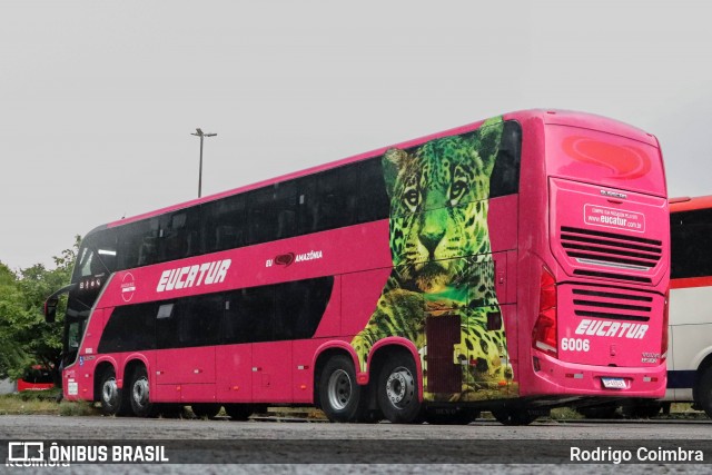 Eucatur - Empresa União Cascavel de Transportes e Turismo 6006 na cidade de São Paulo, São Paulo, Brasil, por Rodrigo Coimbra. ID da foto: 11838074.