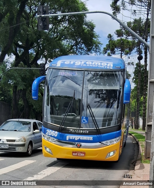 Fergramon Transportes 2060 na cidade de Curitiba, Paraná, Brasil, por Amauri Caetamo. Número da foto: #11837538.
