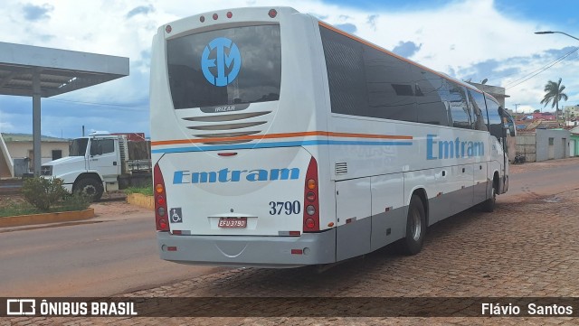 Emtram 3790 na cidade de Barra da Estiva, Bahia, Brasil, por Flávio  Santos. Número da foto: #11837697.