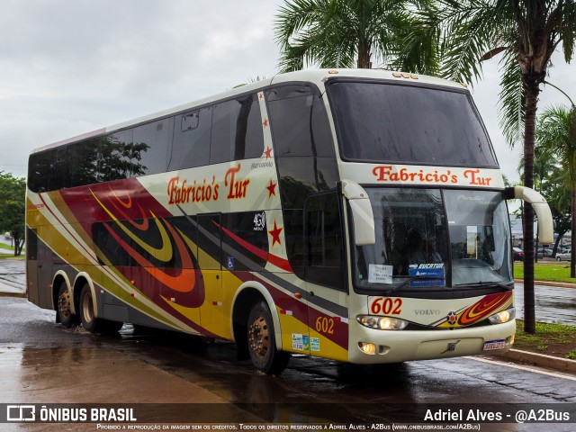 Fabricio's Tur - Fabriciu's Tur 602 na cidade de Campo Grande, Mato Grosso do Sul, Brasil, por Adriel Alves - @A2Bus. ID da foto: 11837443.