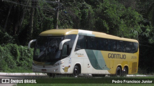 Empresa Gontijo de Transportes 21370 na cidade de Recife, Pernambuco, Brasil, por Pedro Francisco Junior. ID da foto: 11839945.