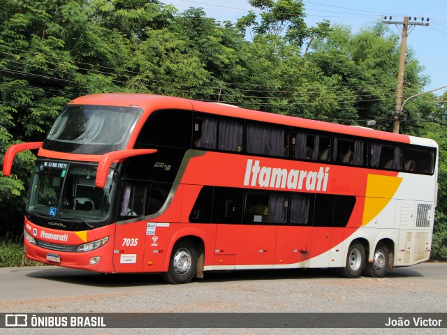 Expresso Itamarati 7035 na cidade de Cuiabá, Mato Grosso, Brasil, por João Victor. ID da foto: 11837318.