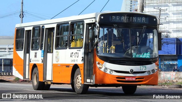 Empresa de Transportes Nova Marambaia AT-173 na cidade de Belém, Pará, Brasil, por Fabio Soares. ID da foto: 11837362.