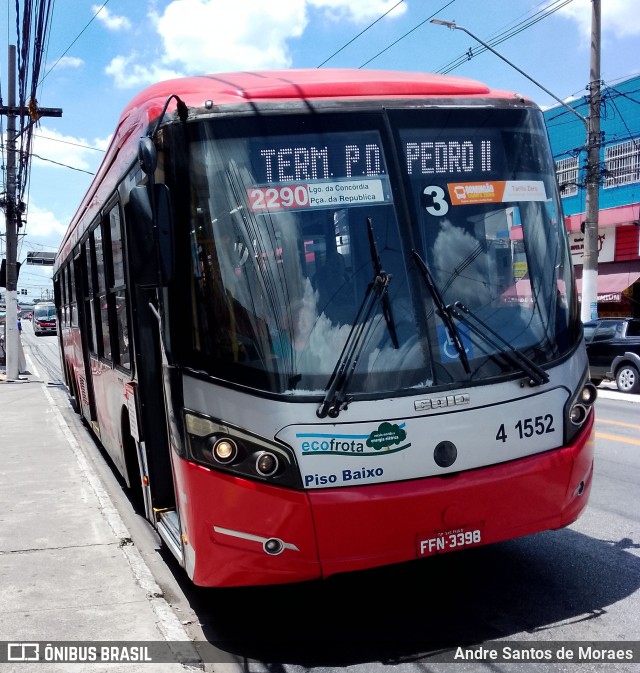 Himalaia Transportes > Ambiental Transportes Urbanos 4 1552 na cidade de São Paulo, São Paulo, Brasil, por Andre Santos de Moraes. ID da foto: 11837960.