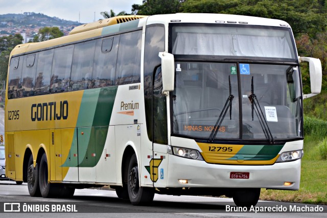 Empresa Gontijo de Transportes 12795 na cidade de Atibaia, São Paulo, Brasil, por Bruno Aparecido Machado. ID da foto: 11839791.