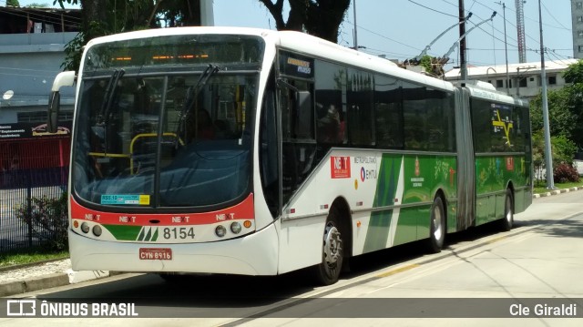 Next Mobilidade - ABC Sistema de Transporte 8154 na cidade de São Paulo, São Paulo, Brasil, por Cle Giraldi. ID da foto: 11838879.