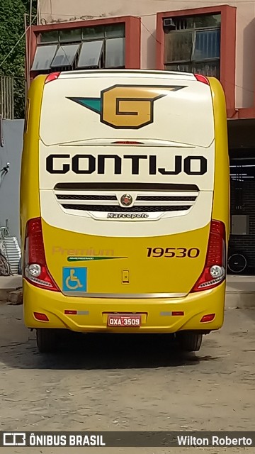 Empresa Gontijo de Transportes 19530 na cidade de Governador Valadares, Minas Gerais, Brasil, por Wilton Roberto. Número da foto: #11838326.