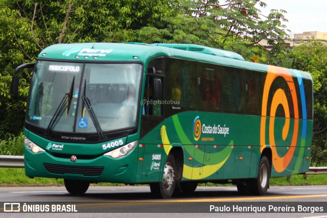 Parvi Transportes 54005 na cidade de Barra do Piraí, Rio de Janeiro, Brasil, por Paulo Henrique Pereira Borges. Número da foto: #11841993.