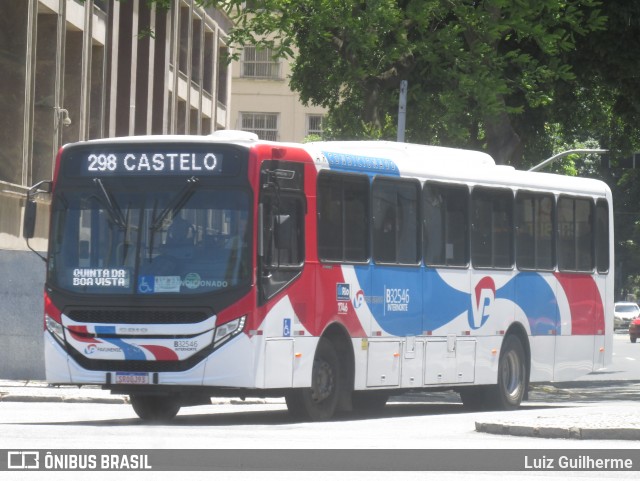 Viação Pavunense B32546 na cidade de Rio de Janeiro, Rio de Janeiro, Brasil, por Luiz Guilherme. Número da foto: #11841005.