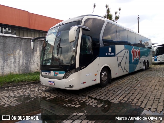 Auto Viação 1001 RJ 108.1093 na cidade de São Paulo, São Paulo, Brasil, por Marco Aurélio de Oliveira. Número da foto: #11842347.