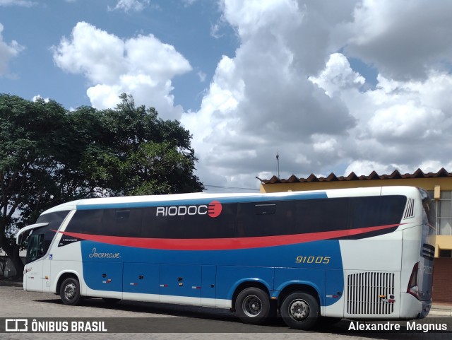 Viação Riodoce 91005 na cidade de Vitória da Conquista, Bahia, Brasil, por Alexandre  Magnus. Número da foto: #11841331.