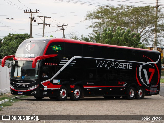 Viação Sete 042 na cidade de Teresina, Piauí, Brasil, por João Victor. Número da foto: #11840914.