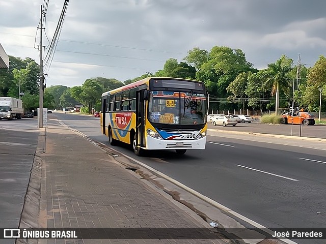 TTA S.A. - Línea 96 090 na cidade de San Lorenzo, Central, Paraguai, por José Paredes. Número da foto: #11842096.