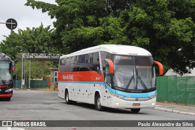 Viação Vale do Tietê 831 na cidade de São Paulo, São Paulo, Brasil, por Paulo Alexandre da Silva. Número da foto: #11841619.
