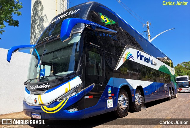 Pimentel Turismo 14500 na cidade de Caldas Novas, Goiás, Brasil, por Carlos Júnior. ID da foto: 11841266.