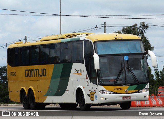 Empresa Gontijo de Transportes 17120 na cidade de Vitória da Conquista, Bahia, Brasil, por Rava Ogawa. ID da foto: 11843373.