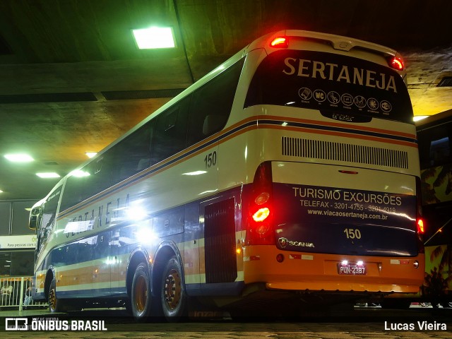 Viação Sertaneja 150 na cidade de Belo Horizonte, Minas Gerais, Brasil, por Lucas Vieira. ID da foto: 11844892.