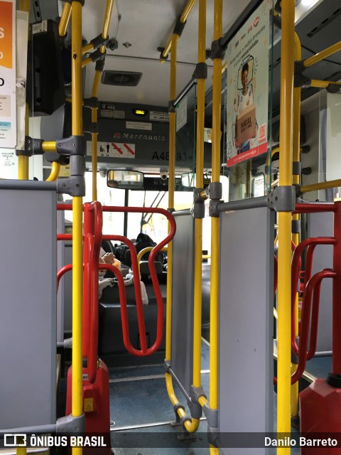 Auto Viação Alpha A48083 na cidade de Rio de Janeiro, Rio de Janeiro, Brasil, por Danilo Barreto. Número da foto: #11844638.