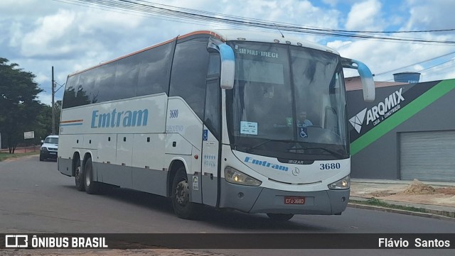 Emtram 3680 na cidade de Barra da Estiva, Bahia, Brasil, por Flávio  Santos. Número da foto: #11842541.