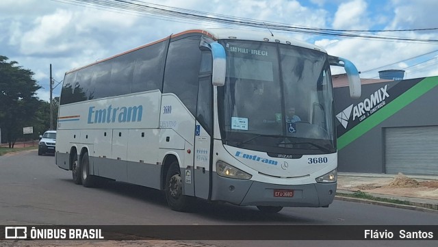 Emtram 3680 na cidade de Barra da Estiva, Bahia, Brasil, por Flávio  Santos. ID da foto: 11842541.