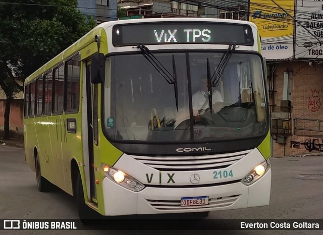 VIX Transporte e Logística 2104 na cidade de Cariacica, Espírito Santo, Brasil, por Everton Costa Goltara. ID da foto: 11844675.