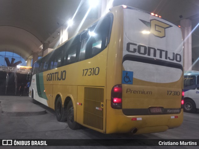 Empresa Gontijo de Transportes 17310 na cidade de Montes Claros, Minas Gerais, Brasil, por Cristiano Martins. Número da foto: #11842728.
