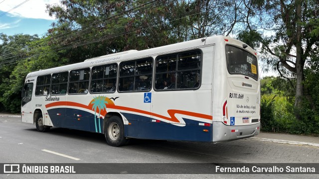 Auto Viação Salineira RJ 111.069 na cidade de Armação dos Búzios, Rio de Janeiro, Brasil, por Fernanda Carvalho Santana. Número da foto: #11843317.