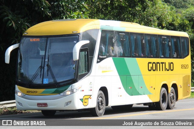 Empresa Gontijo de Transportes 18920 na cidade de Barra do Piraí, Rio de Janeiro, Brasil, por José Augusto de Souza Oliveira. Número da foto: #11843730.