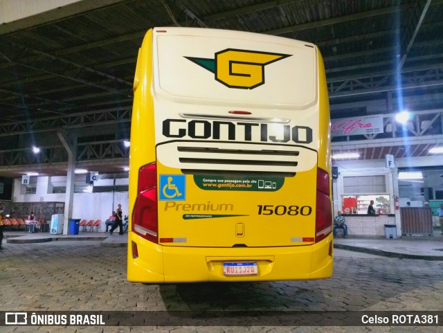 Empresa Gontijo de Transportes 15080 na cidade de Ipatinga, Minas Gerais, Brasil, por Celso ROTA381. Número da foto: #11842513.