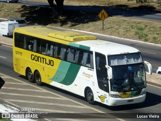 Empresa Gontijo de Transportes 12775 na cidade de Belo Horizonte, Minas Gerais, Brasil, por Lucas Vieira. ID da foto: 11844916.