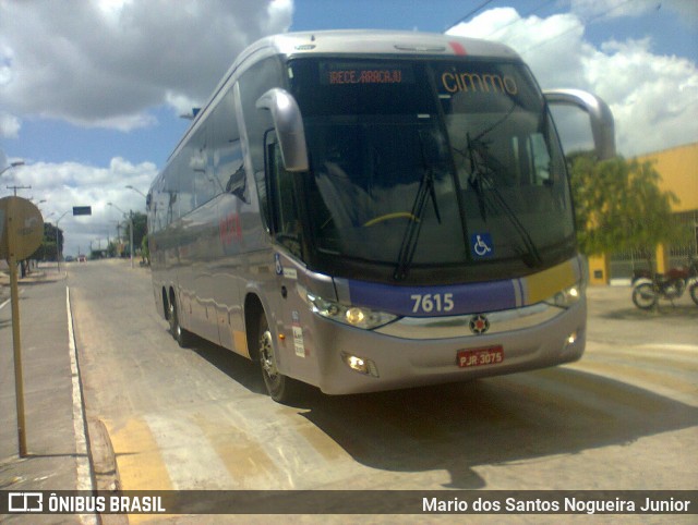 Rota Transportes Rodoviários 7615 na cidade de Piritiba, Bahia, Brasil, por Mario dos Santos Nogueira Junior. ID da foto: 11842864.