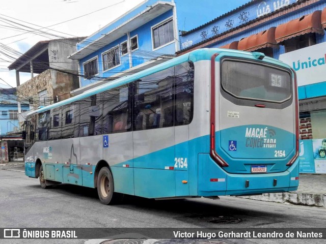 SIT Macaé Transportes 2154 na cidade de Macaé, Rio de Janeiro, Brasil, por Victor Hugo Gerhardt Leandro de Nantes. Número da foto: #11843778.