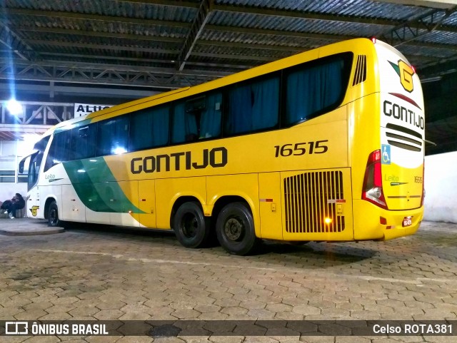 Empresa Gontijo de Transportes 16515 na cidade de Ipatinga, Minas Gerais, Brasil, por Celso ROTA381. ID da foto: 11842515.