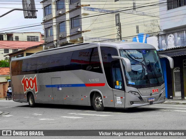 Auto Viação 1001 RJ 108.1222 na cidade de Macaé, Rio de Janeiro, Brasil, por Victor Hugo Gerhardt Leandro de Nantes. ID da foto: 11842824.