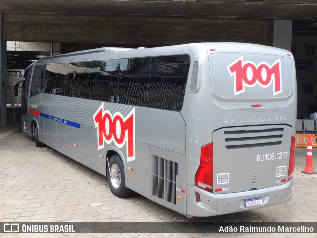 Auto Viação 1001 RJ 108.1217 na cidade de Belo Horizonte, Minas Gerais, Brasil, por Adão Raimundo Marcelino. ID da foto: 11845514.