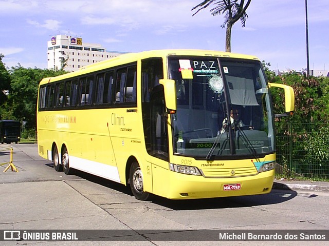 Viação Itapemirim 9015 na cidade de São Paulo, São Paulo, Brasil, por Michell Bernardo dos Santos. ID da foto: 11844502.