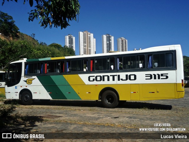 Empresa Gontijo de Transportes 3115 na cidade de Belo Horizonte, Minas Gerais, Brasil, por Lucas Vieira. Número da foto: #11844890.