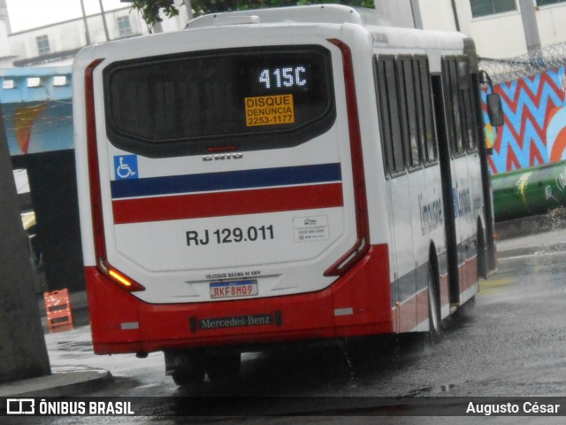 Empresa de Transportes Limousine Carioca RJ 129.011 na cidade de Rio de Janeiro, Rio de Janeiro, Brasil, por Augusto César. ID da foto: 11843332.