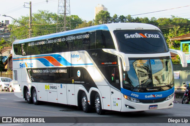 VUSC - Viação União Santa Cruz 4900 na cidade de Joinville, Santa Catarina, Brasil, por Diego Lip. Número da foto: #11842873.