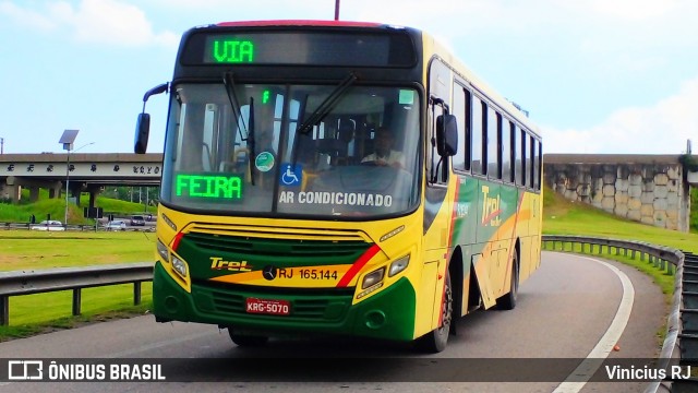 TREL - Transturismo Rei RJ 165.144 na cidade de Duque de Caxias, Rio de Janeiro, Brasil, por Vinicius RJ. Número da foto: #11843991.
