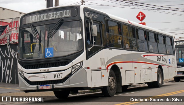 Del Rey Transportes 1037 na cidade de Carapicuíba, São Paulo, Brasil, por Cristiano Soares da Silva. Número da foto: #11847674.
