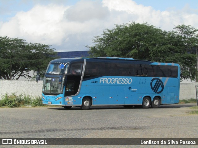 Auto Viação Progresso 6249 na cidade de Caruaru, Pernambuco, Brasil, por Lenilson da Silva Pessoa. ID da foto: 11847955.