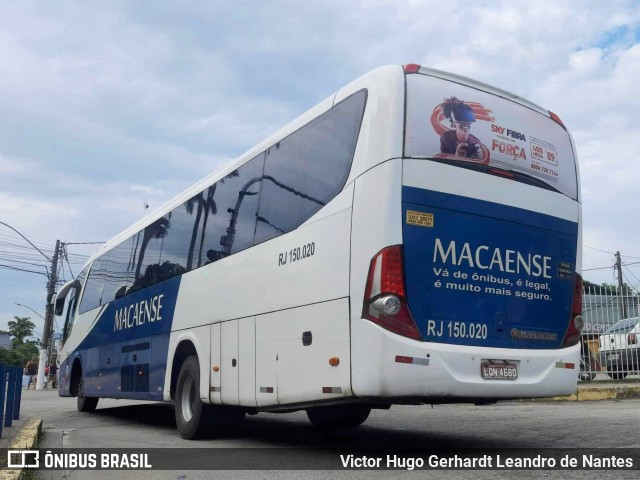 Rápido Macaense RJ 150.020 na cidade de Macaé, Rio de Janeiro, Brasil, por Victor Hugo Gerhardt Leandro de Nantes. Número da foto: #11846620.