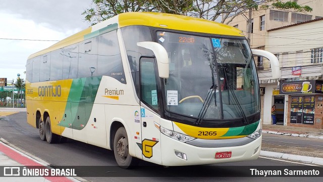 Empresa Gontijo de Transportes 21265 na cidade de Serra, Espírito Santo, Brasil, por Thaynan Sarmento. ID da foto: 11846026.