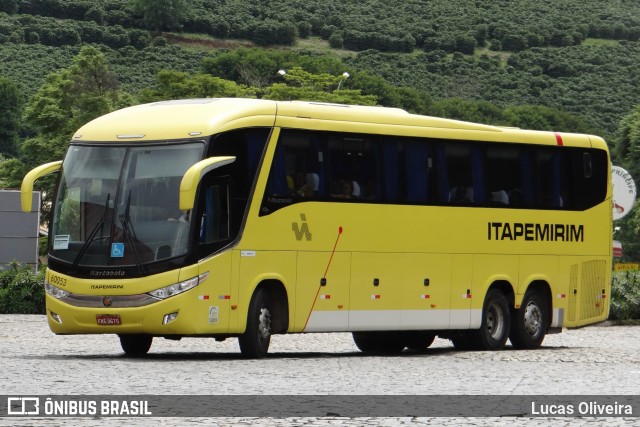 Viação Itapemirim 60053 na cidade de Manhuaçu, Minas Gerais, Brasil, por Lucas Oliveira. Número da foto: #11846898.